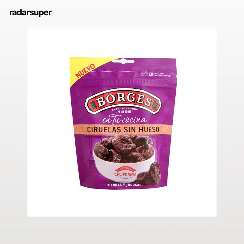 BORGES Ciruelas sin hueso de California 150g.