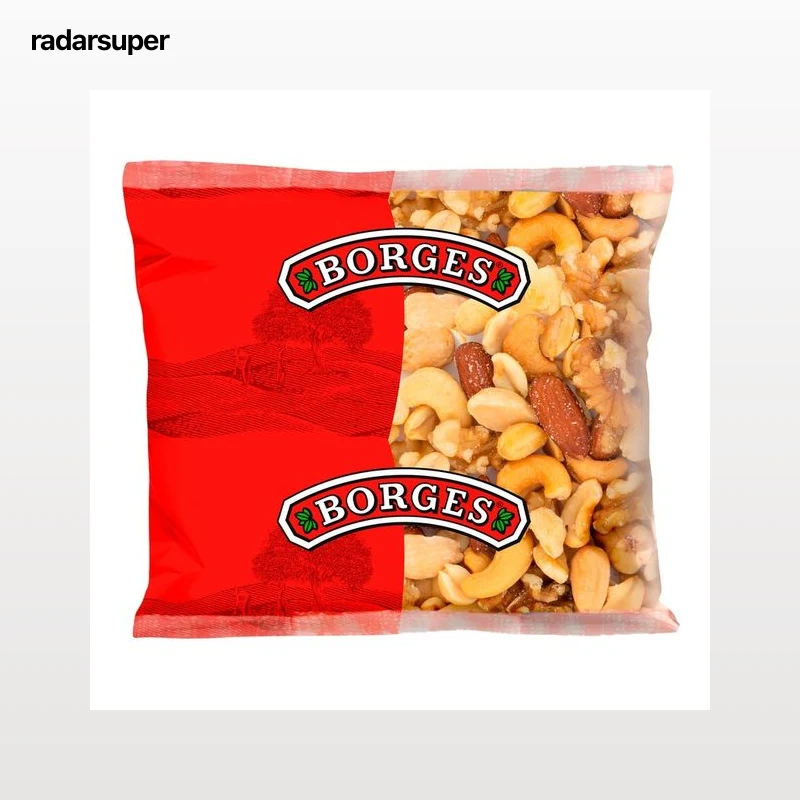 BORGES Cocktail frutos secos nobles fritos con sal  500 g.