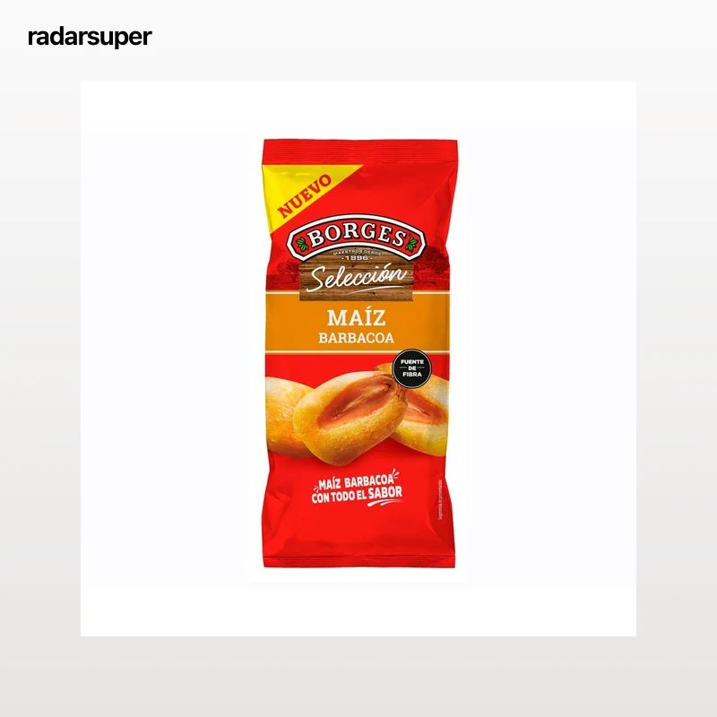 BORGES Maíz frito barbacoa 150 gr.