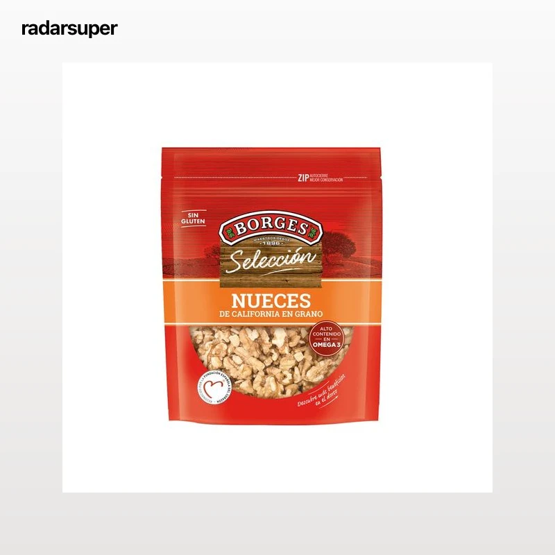 BORGES Nueces de California en grano 130 g.