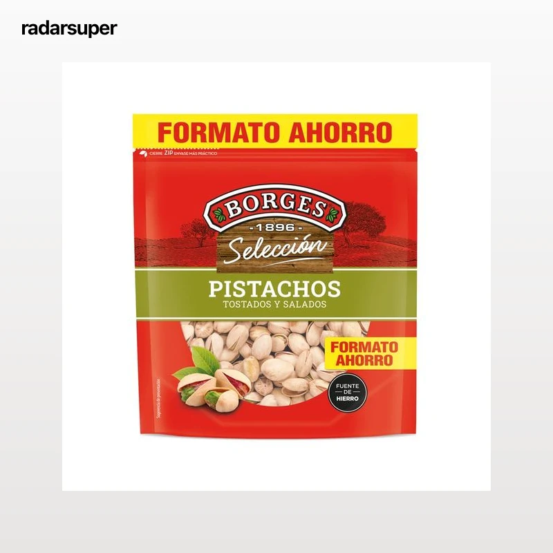 BORGES Pistachos tostados con sal 250g