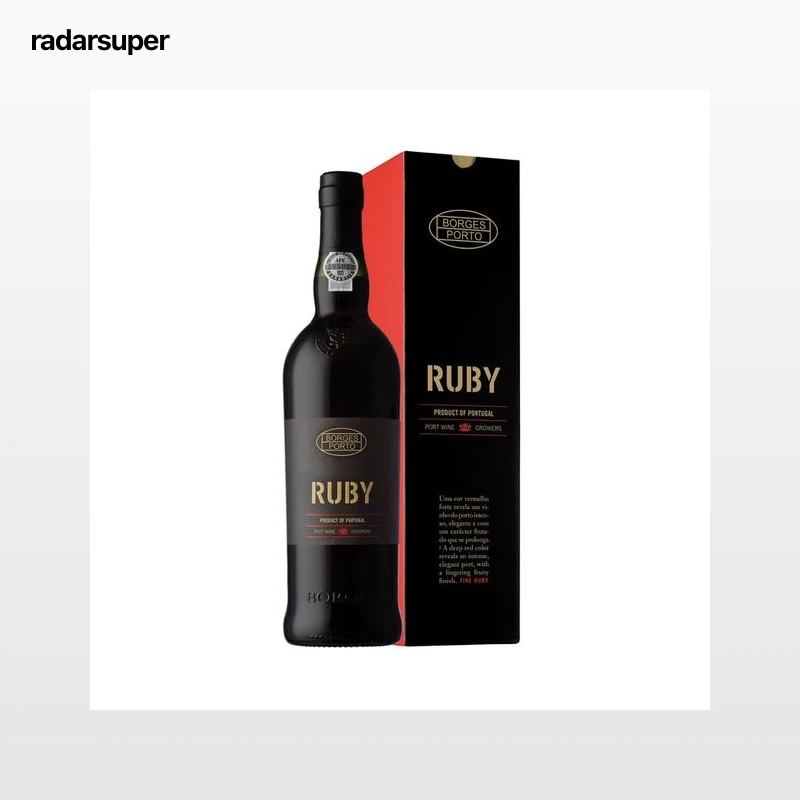 BORGES PORTO Vino Oporto Ruby botella 75 cl.