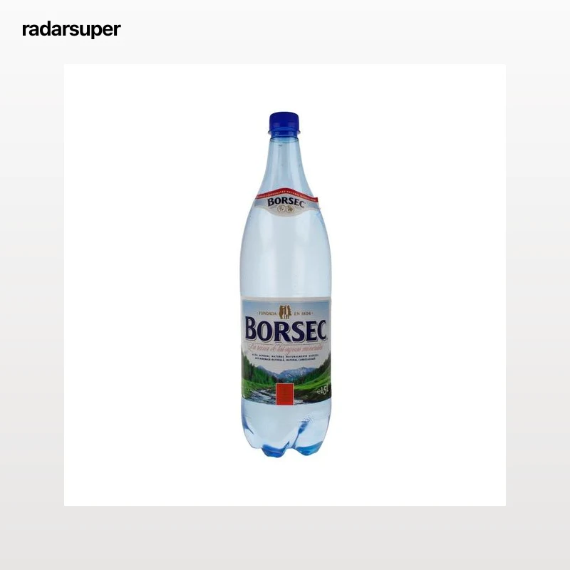 BORSEC Agua mineral con gas botella de 1,50 litros
