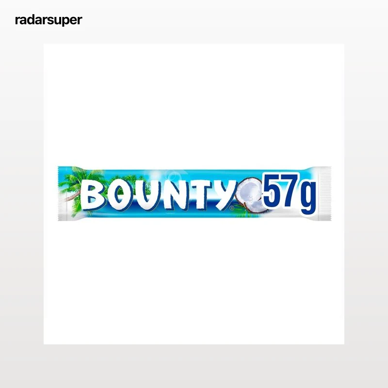 BOUNTY Barrita de chocolate 57 g.