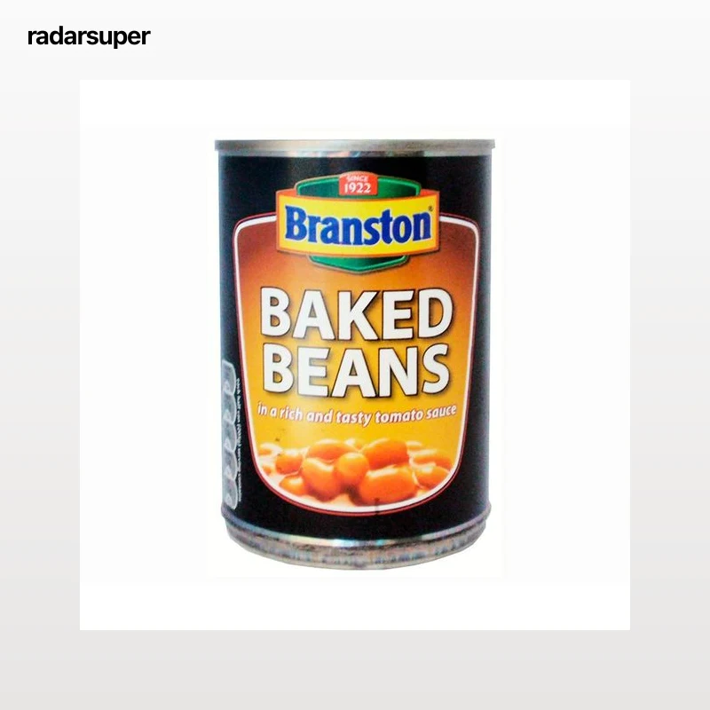 BRANSTON Judías con tomate en lata de 420 g.