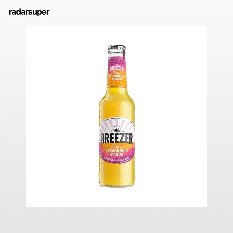 BREEZER® Exotic Ron bacardi con fruta de la pasión y mango botella 27.5 cl.
