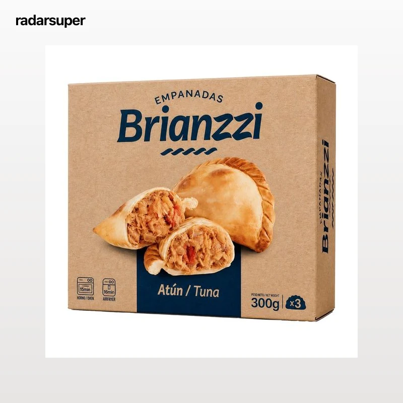 BRIANZI Empanada argentina de atún 3 uds. 300 g.