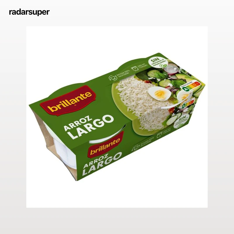 BRILLANTE Arroz largo 2 uds. x 125 g