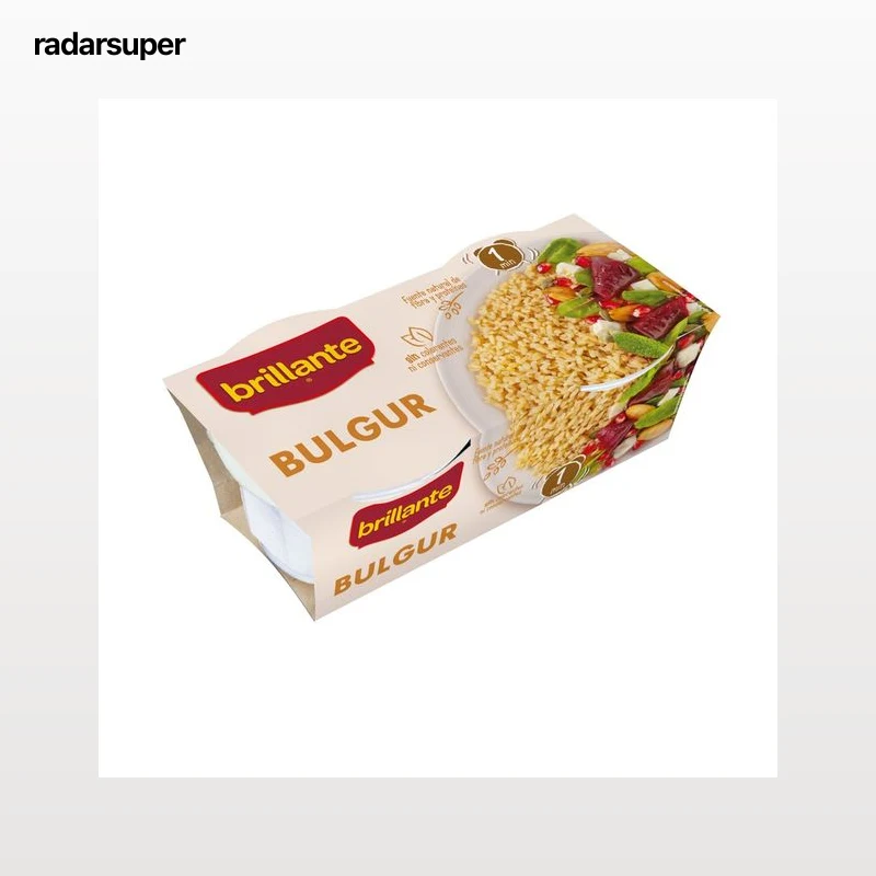 BRILLANTE Bulgur en tarrina paquete de  2 uds. x 125 g.