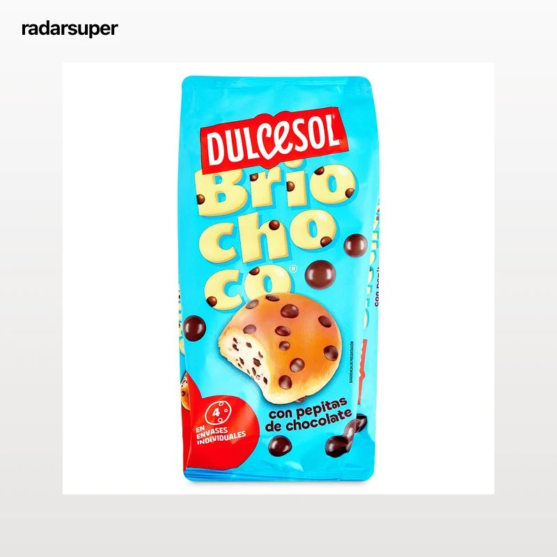Briochoco con pepitas de chocolate Dulcesol 160 g