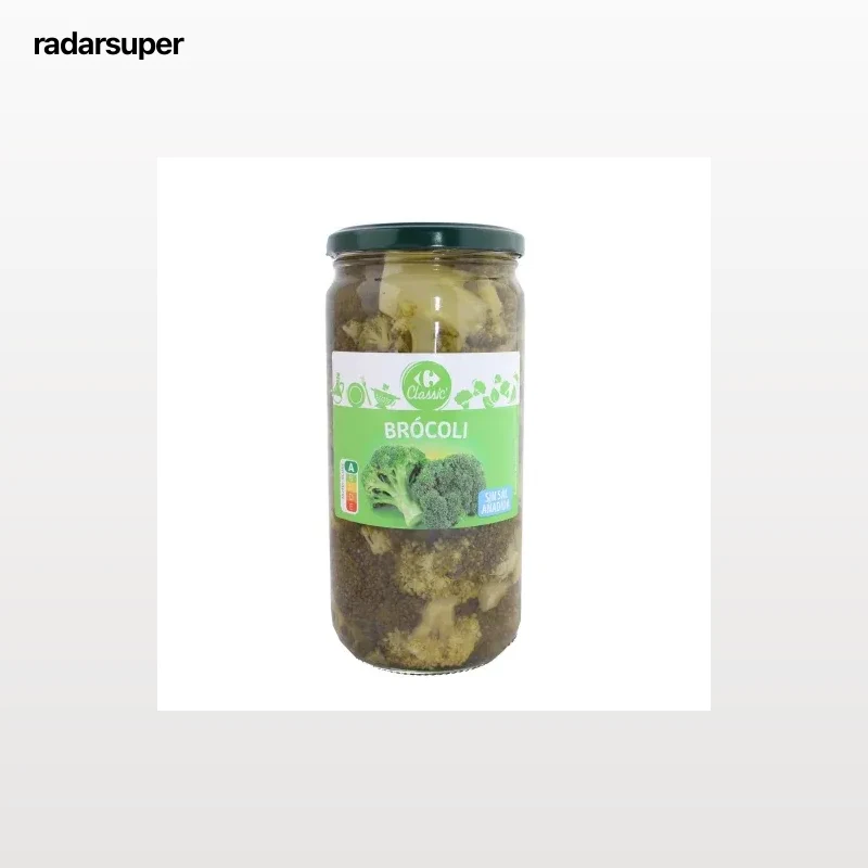 Brócoli  Classic Carrefour sin sal añadida 370 g.