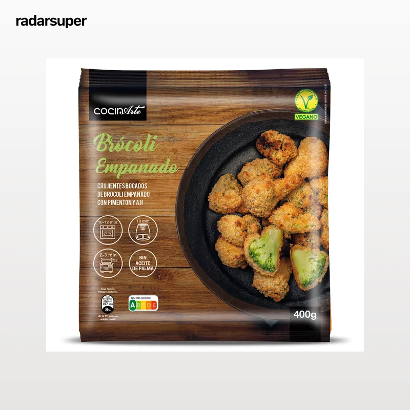 Brócoli empanado Cocinarte 400 g