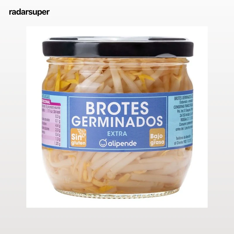 Brotes germinados Alipende tarro de cristal 180g