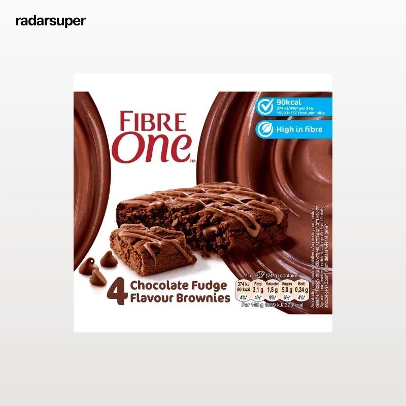 Brownie de chocolate Fibre One 96 g.