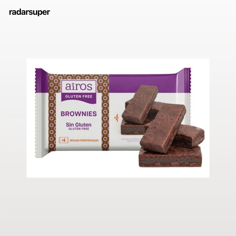 Brownie sin gluten Airos 4ud