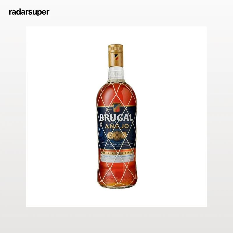 BRUGAL Ron añejo de calidad superior, destilado, envejecido y embotellado en Republica Dominicana BRUGAL botella 1l.