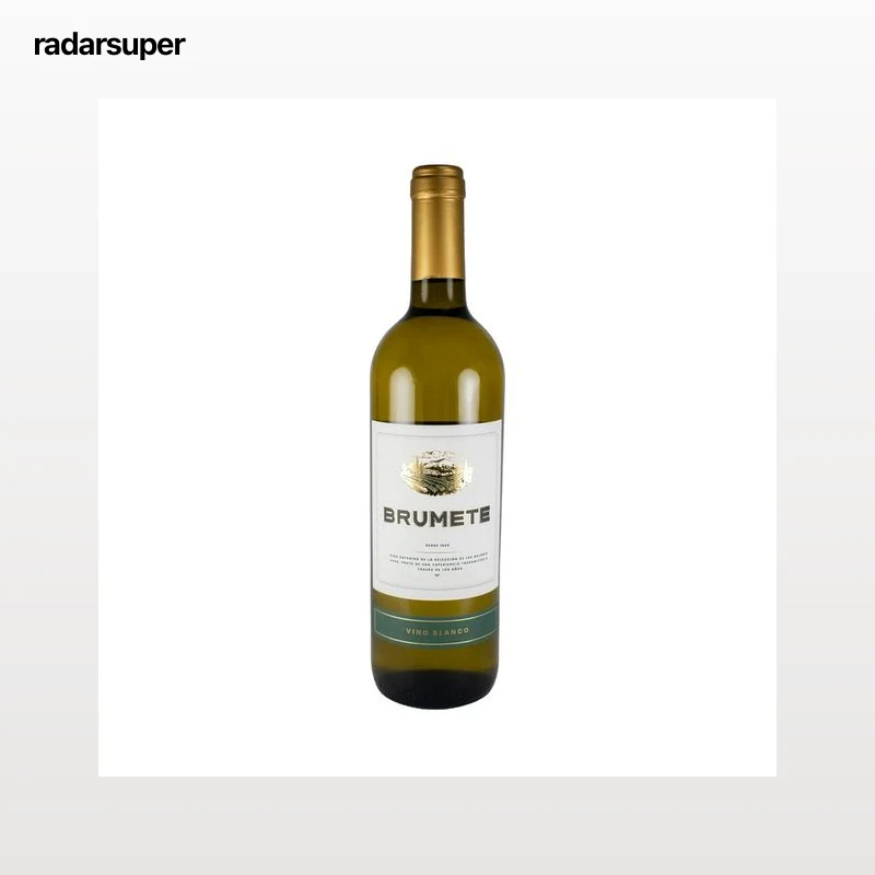 BRUMETE Vino blanco botella 75 cl.