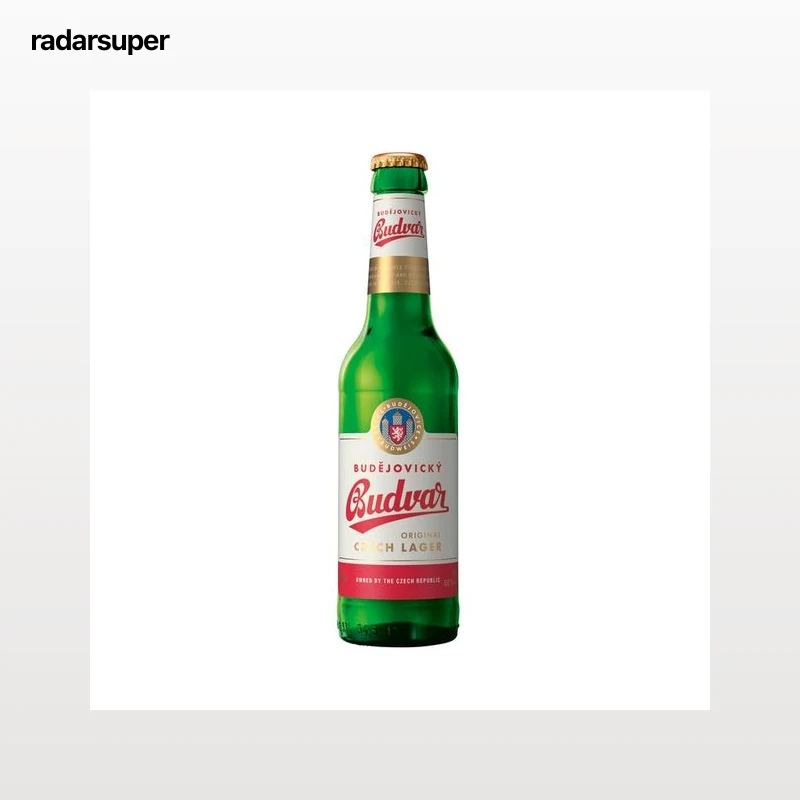 BUDEJOVICKY BUDVAR Cerveza rubia botella 33 cl.