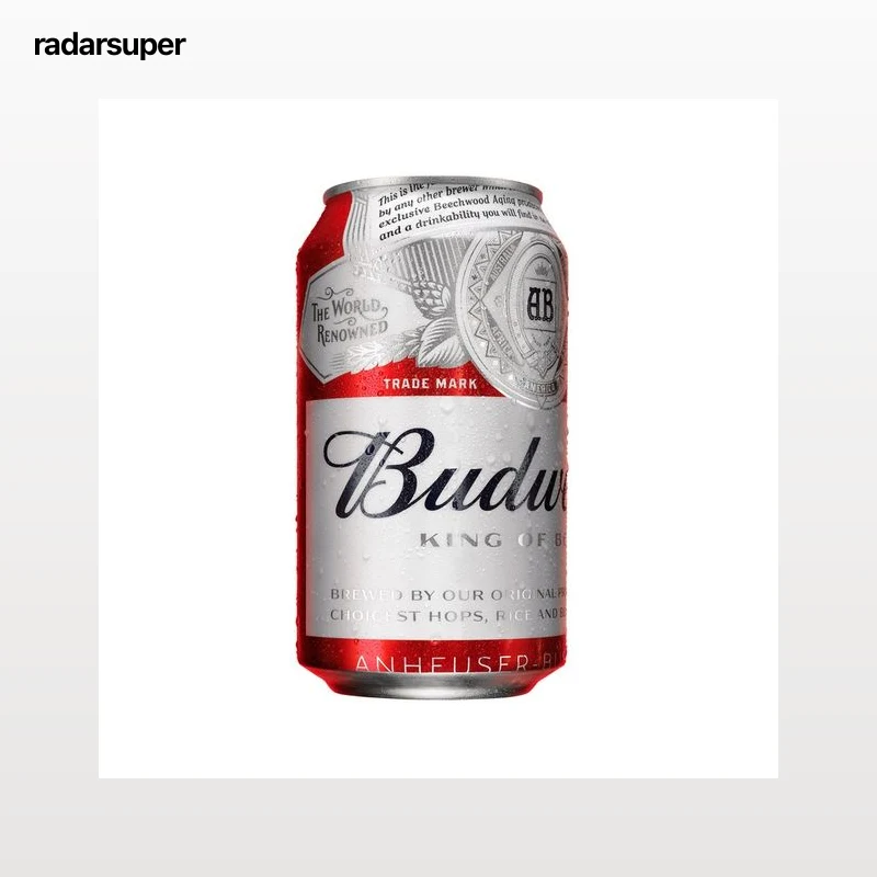 BUDWEISER Cerveza lata de 33 cl