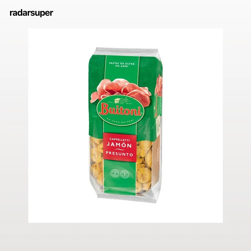 BUITONI Cappelleti de pasta fresca, rellenos de jamón BUITONI 230 g.