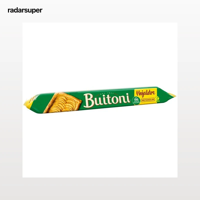 BUITONI Masa de hojaldre rectangular ideal para tartas y repostería 230 g.