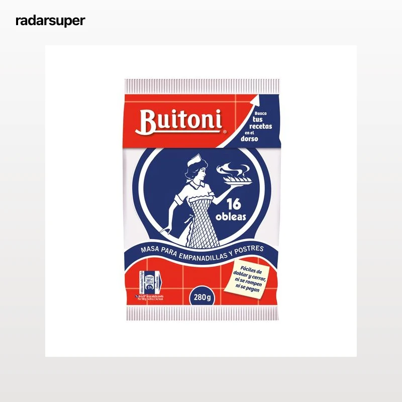 BUITONI Masa (Obleas) para empanadillas gigantes BUITONI 280 g.