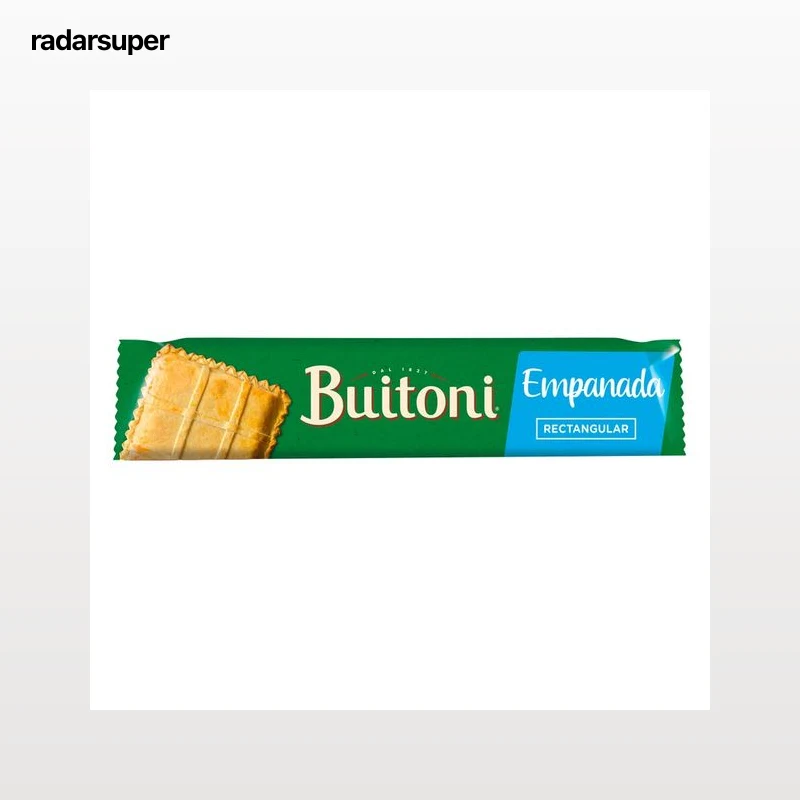 BUITONI Masa rectangular (32 x 25 cm) para empanada, de fácil manipulación y que no se rompe 280 g.