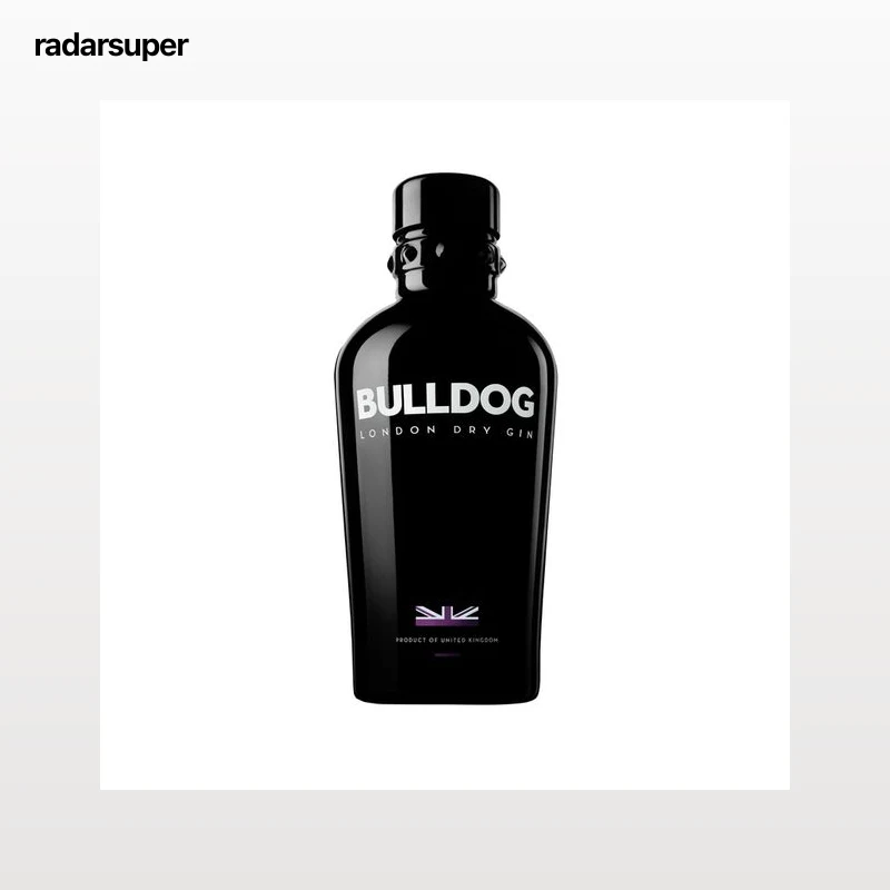 BULLDOG Ginebra inglesa tipo London dry gin botella 1 l.