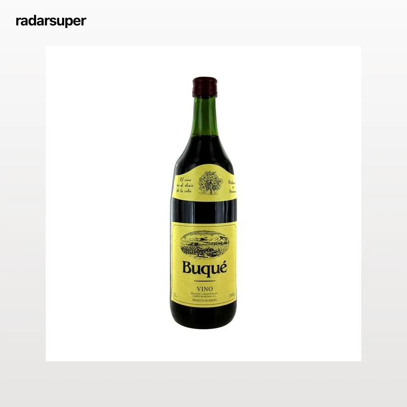 BUQUÉ Vino tinto de mesa BUQUÉ botella 1 l.