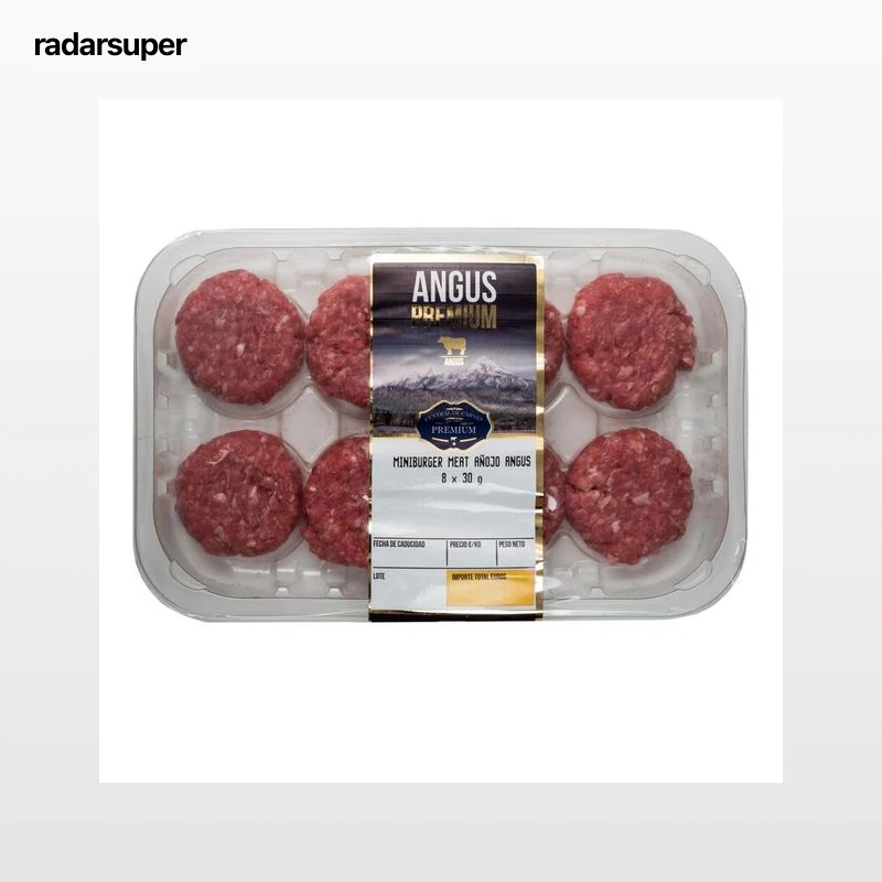 Burger meat de Angus pack 8 Cenral de Carnes Premium 240g