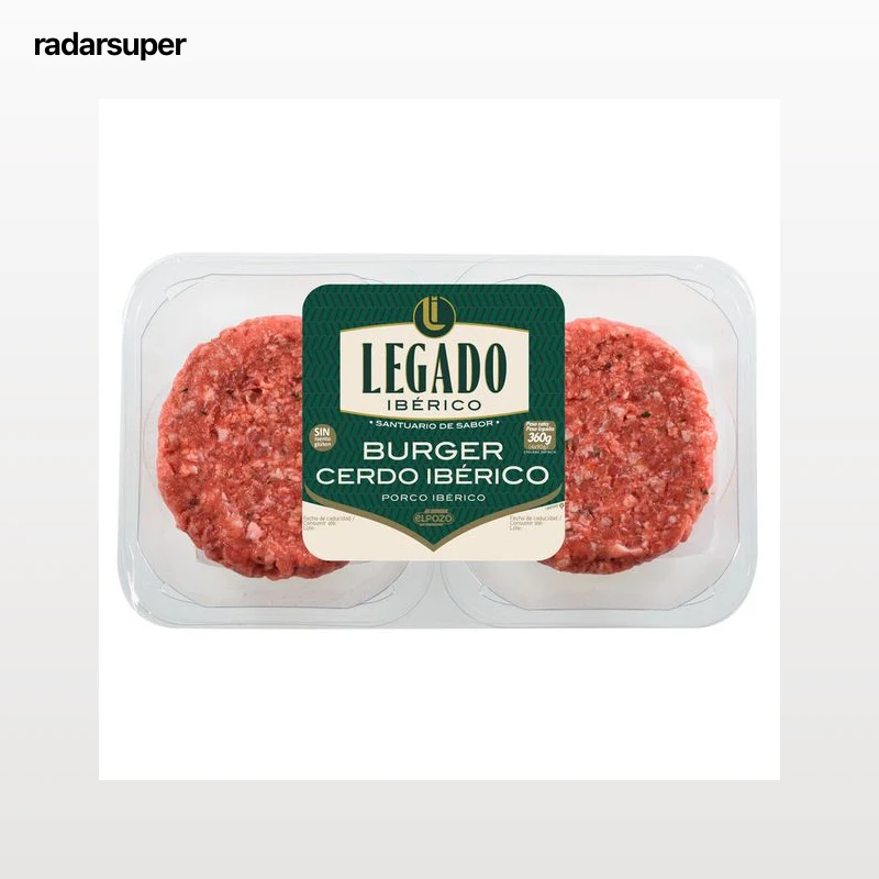 Burger meat de cerdo ibérico Legado Ibérico 360g