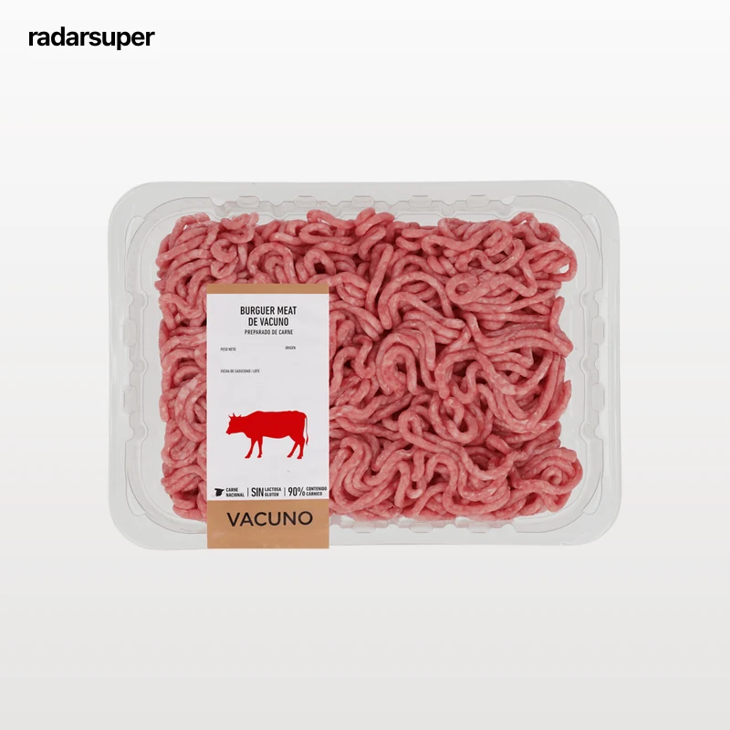 Burger meat picada de vacuno