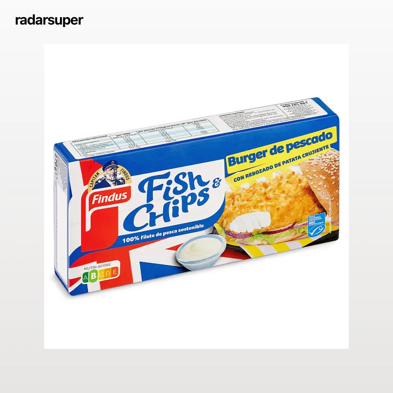 Burger de pescado MSC Findus 270 g