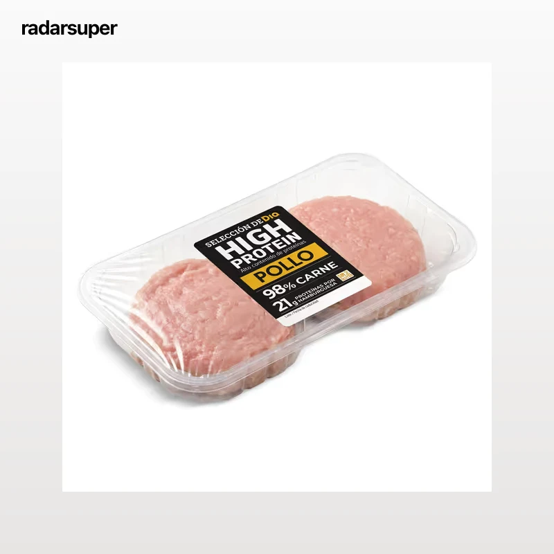 Burger de pollo alta en proteínas Selección de Dia 250 g