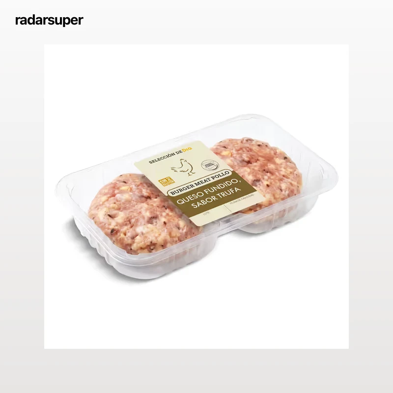 Burger de pollo con queso sabor trufa Selección de Dia 250 g