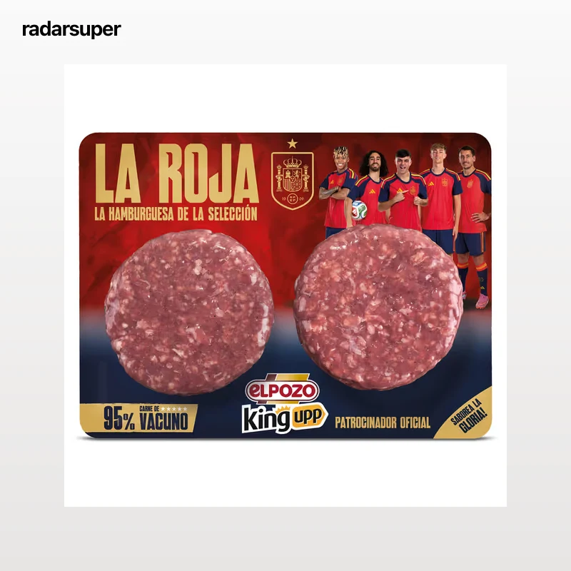 Burger de vacuno La Roja Elpozo 240 g