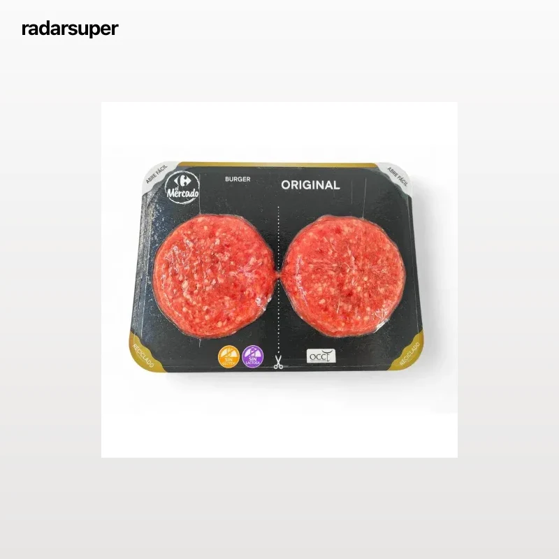 Burgermeat Original de Vacuno Carrefour El Mercado 2x180 g