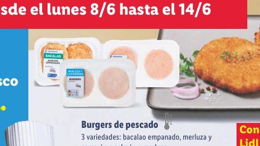 Burgers de pescado