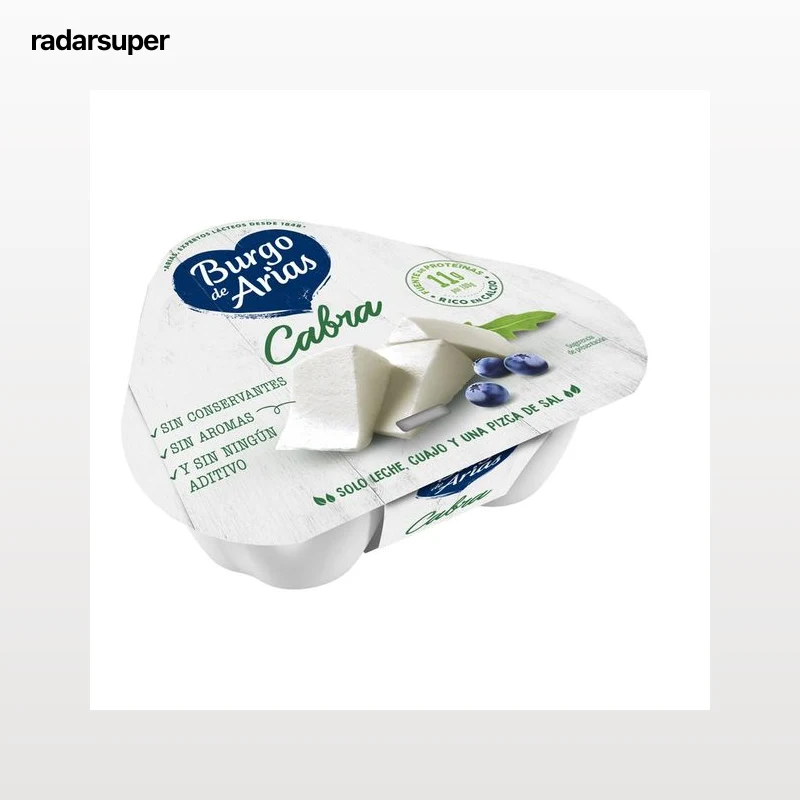 BURGO DE ARIAS Queso de cabra mini BURGO DE ARIAS 3 x 70 g.