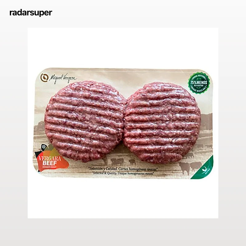 Burguer meat de vacuno de 1/2 libra MIGUEL VERGARA 2 uds.