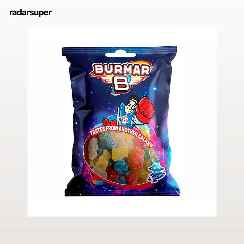 BURMAR Caramelos de azúcar, con forma de ositos 100 g.