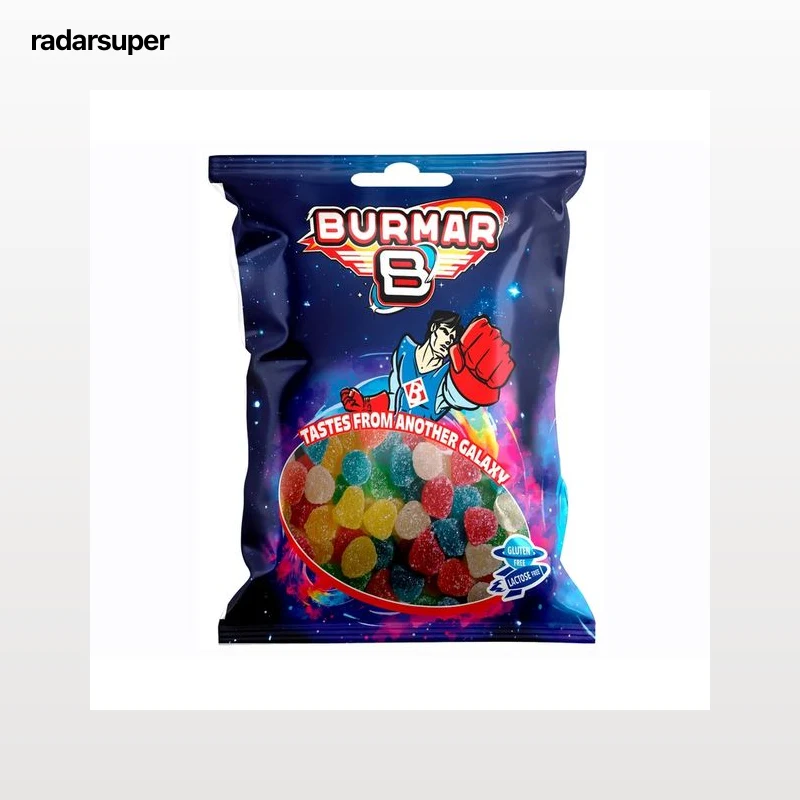 BURMAR Caramelos de goma, bolitas 100 g.