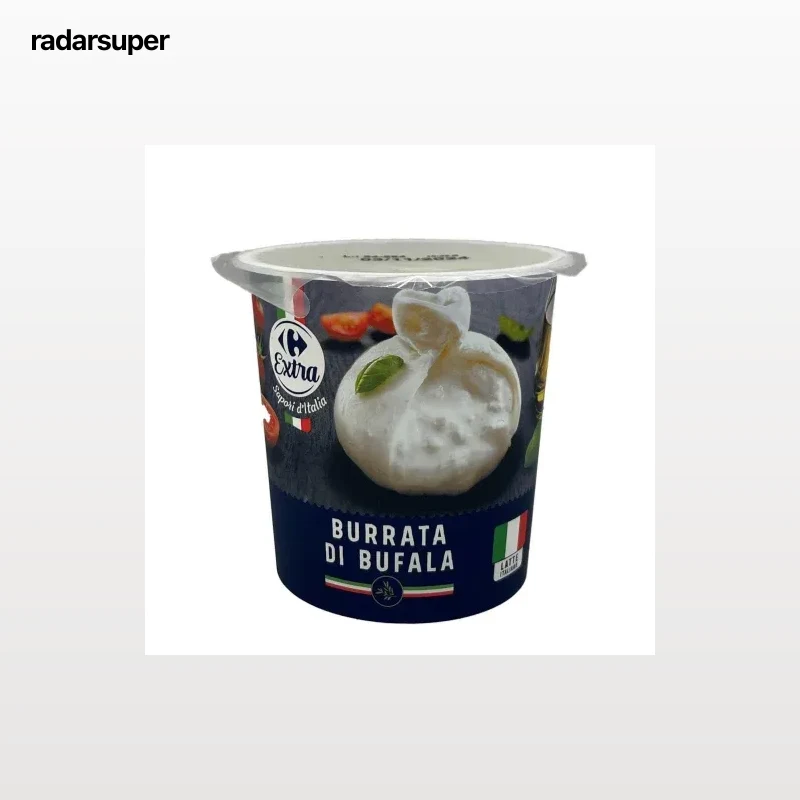 Burrata bufala Carrefour Extra 125 g