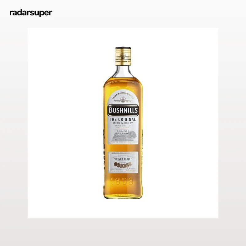BUSHMILLS Whisky blended irlandés botella 70 cl.