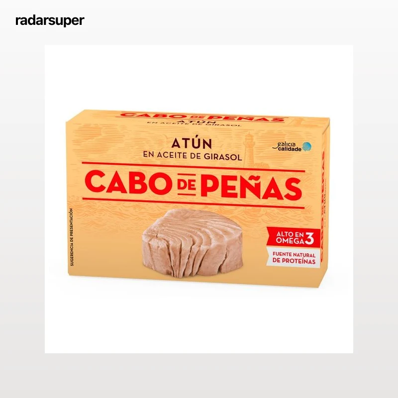 CABO DE PEÑAS Atún aceite vegetal 72 g.