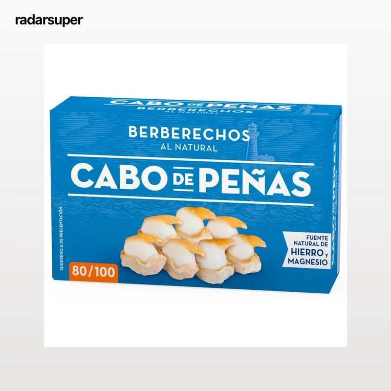 CABO DE PEÑAS Berberechos - lata 63g.