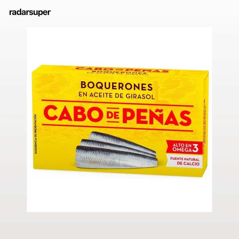 CABO DE PEÑAS Boquerones en aceite de girasol 65g