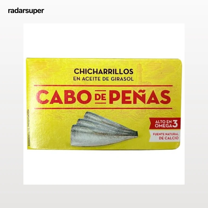 CABO DE PEÑAS Chicharrillos en aceite de girasol 85g