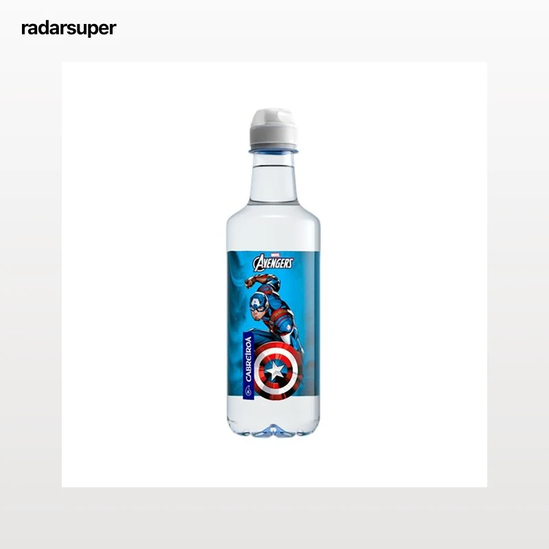 CABREIROA Agua mineral en botella con tapón sport, 1 uds x  50 cl.