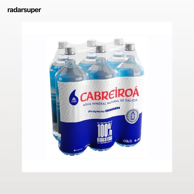 CABREIROA Agua mineral pack 6 uds. x 2 l.